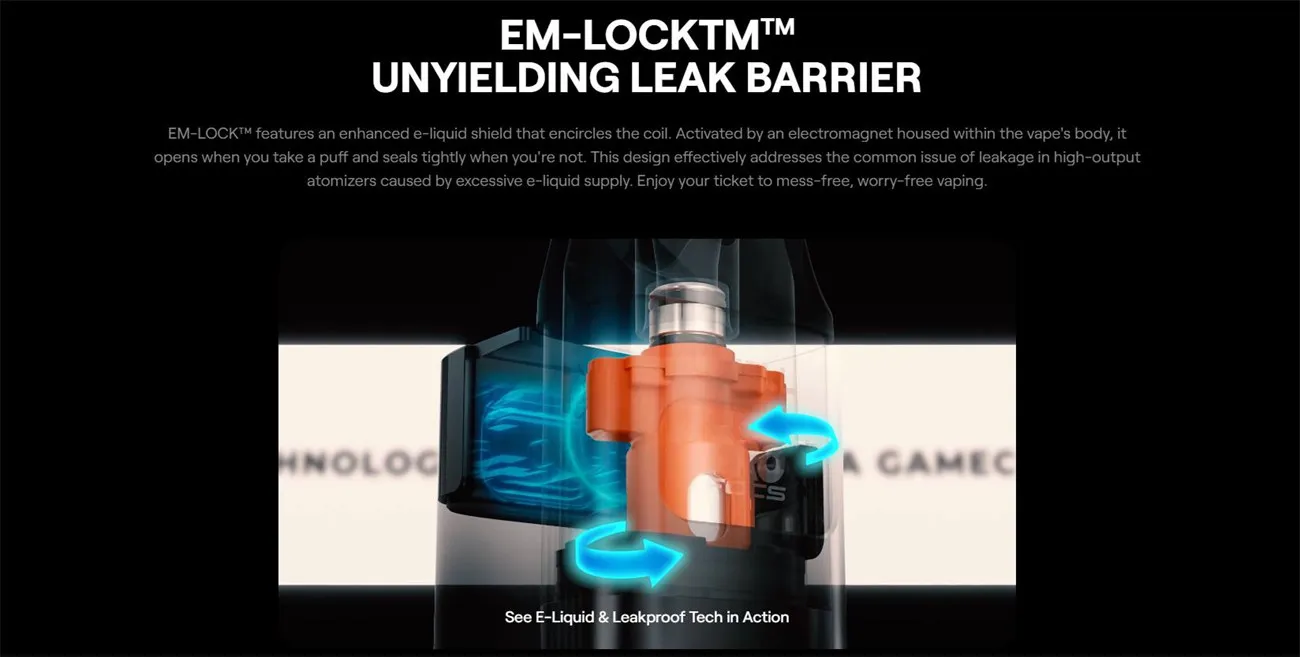 Uwell EM2 Pod System Kit 1200mAh 40W 4.5ml 8