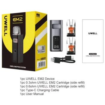 Uwell EM2 Pod System Kit 1200mAh 40W 4.5ml