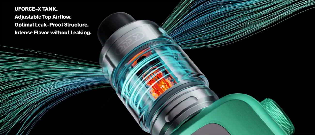 VOOPOO VINCI Spark220 Box Mod Kit with Uforce-X Tank 6.5ml 7