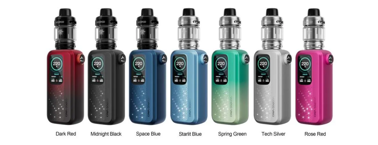 VOOPOO VINCI Spark220 Box Mod Kit with Uforce-X Tank 6.5ml 12