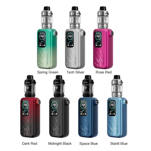 VOOPOO VINCI Spark220 Box Mod Kit with Uforce-X Tank 6.5ml - 画像 (2)