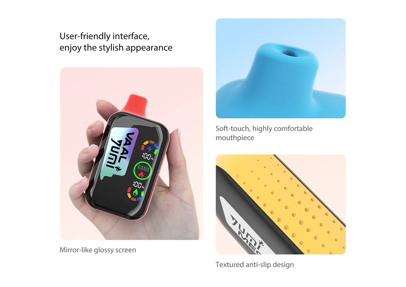 YUMI & VAAL Mega 20000 Disposable Vape Kit 650mAh 4