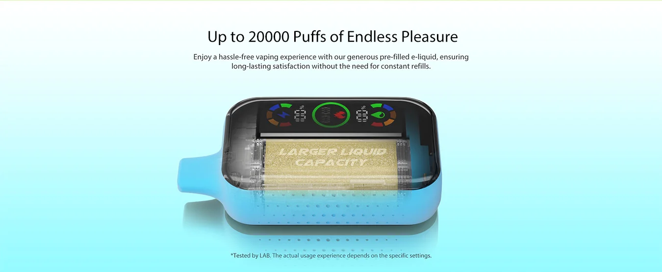 YUMI & VAAL Mega 20000 Disposable Vape Kit 650mAh 7