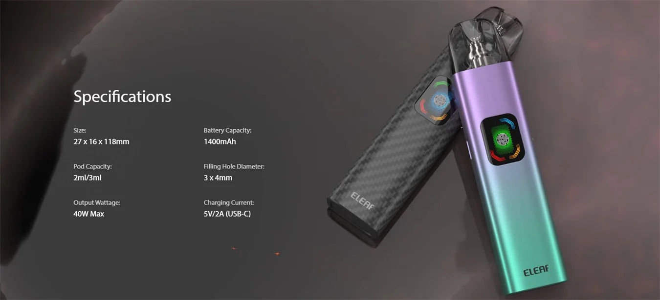 Eleaf iCita SE Pod System Kit 1400mAh 3ml 16