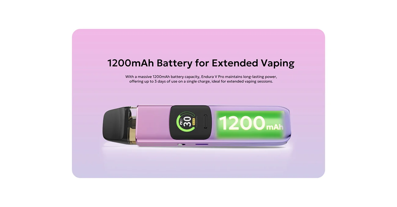 Innokin Endura V Pro Pod System Kit 1200mAh 3ml (Max 35W) 11