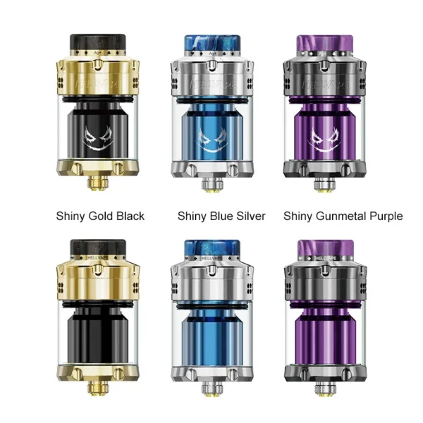 Hellvape Dead Rabbit 3 RTA Atomzer Joker Edition 5.5ml (25mm) - 画像 (2)