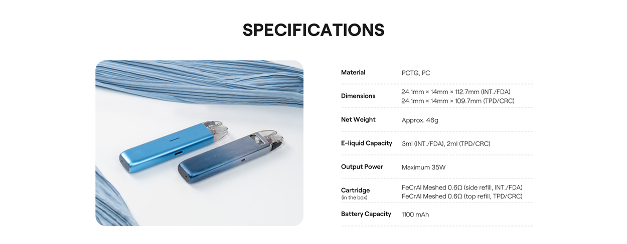Uwell Caliburn G4 Mini Pod System Kit 1100mAh 3ml (Max 35W) 15