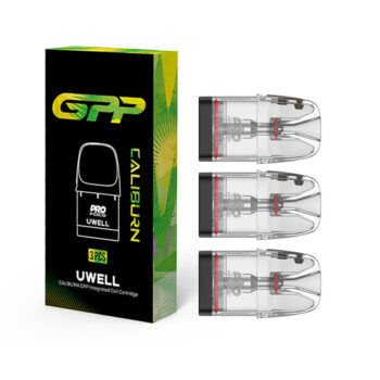 Uwell Upgraded Caliburn GPP Cartridge for Caliburn G4/G4 Mini Pod, Caliburn G3/GK3/G3/ECO/GK3 TENET/G3 Lite/G3 Lite KoKo/G3 Pro/G3 Pro KoKo Kit 3ml (3pcs/pack)