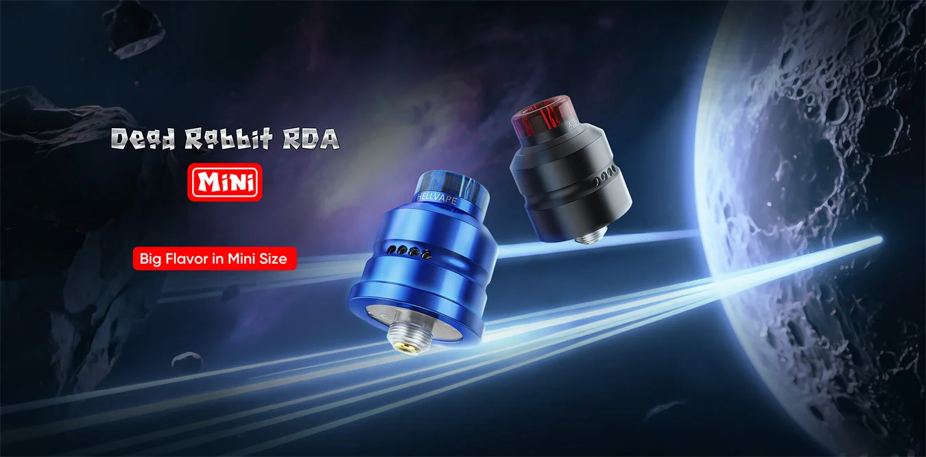 Hellvape Dead Rabbit Mini RDA Tank Atomizer (20mm) 8