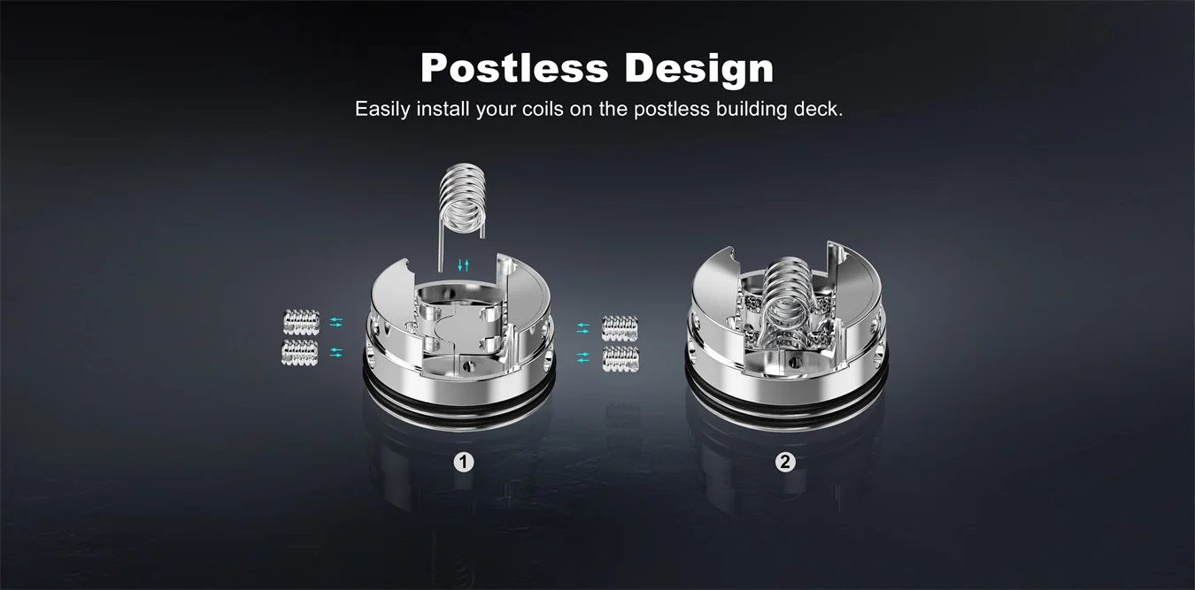 Hellvape Dead Rabbit Mini RDA Tank Atomizer (20mm) 12