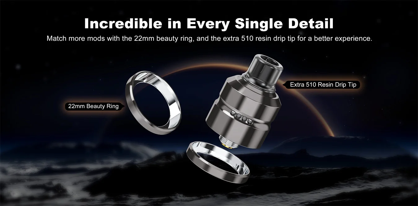 Hellvape Dead Rabbit Mini RDA Tank Atomizer (20mm) 13