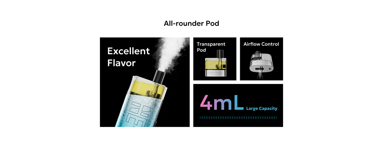 Innokin NE-MO Refillable Pod System Kit 1750mAh 4ml 7