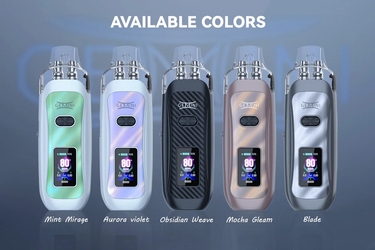 Vandy Vape Gemini Pod System Kit 2400mAh 80W 5.5ml 3