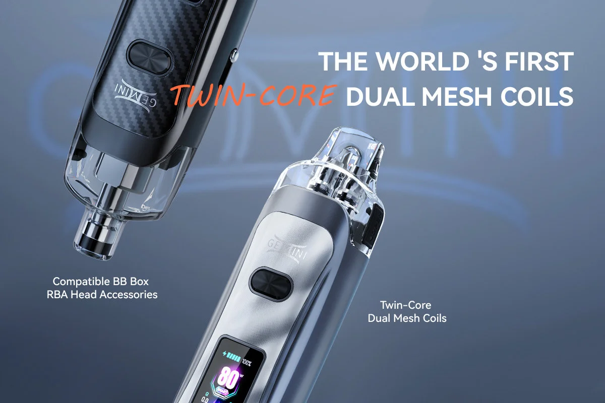 Vandy Vape Gemini Pod System Kit 2400mAh 80W 5.5ml 4
