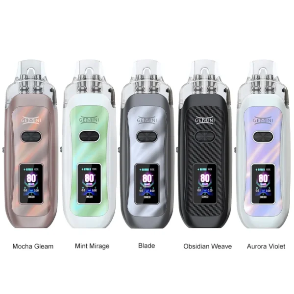 Vandy Vape Gemini Pod System Kit 2400mAh 80W 5.5ml - Image 2