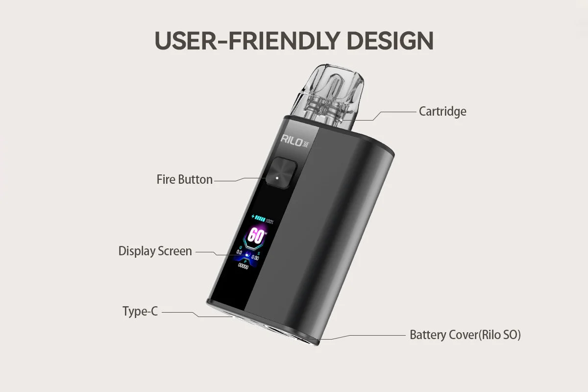 Vandy Vape Rilo SO Pod Mod Kit 4ml 12