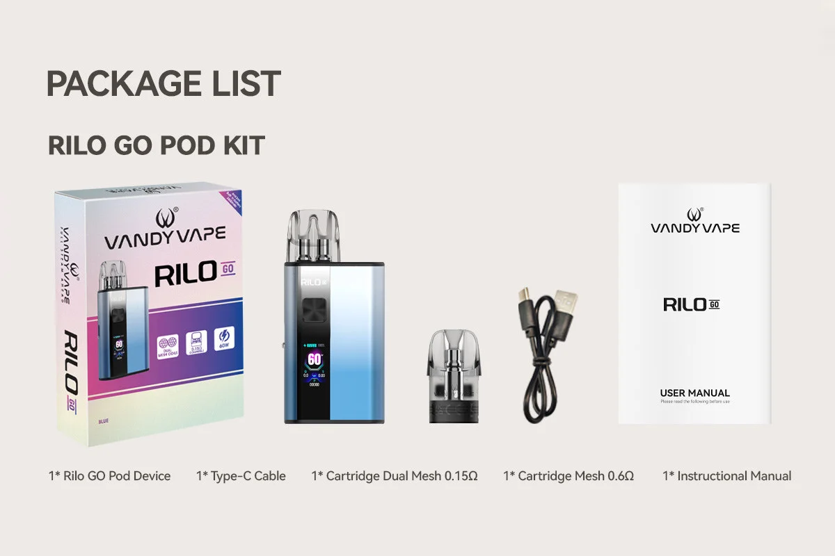 Vandy Vape Rilo SO Pod Mod Kit 4ml 14