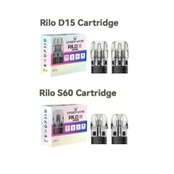 Vandy Vape Rilo Pod Cartridge for Rilo GO,Rilo SO Kit 3ml/4ml (2pcs/pack)