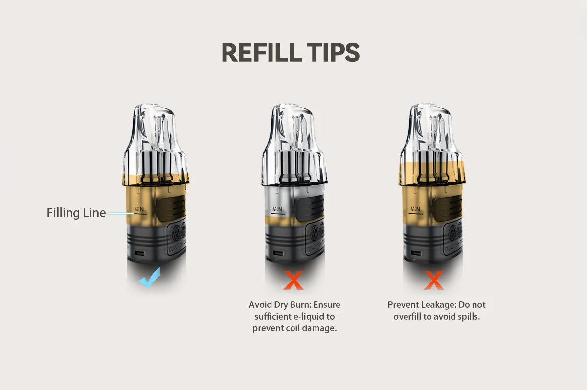 Vandy Vape Rilo Pod Cartridge for Rilo GO,Rilo SO Kit 3ml/4ml (2pcs/pack) 3