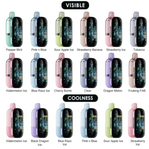 Nexa FLEX Disposable Vape Kit 1000mAh 18ml (Visible: 35K Puffs; Coolness: 25K Puffs) 1
