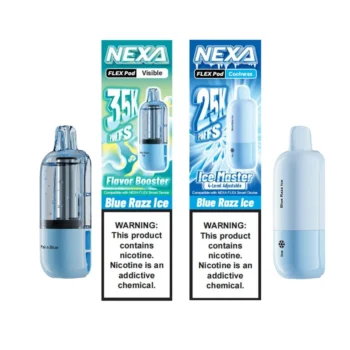 Nexa FLEX Disposable Pod Cartridge 18ml (Visible: 35K Puffs; Coolness: 25K Puffs)