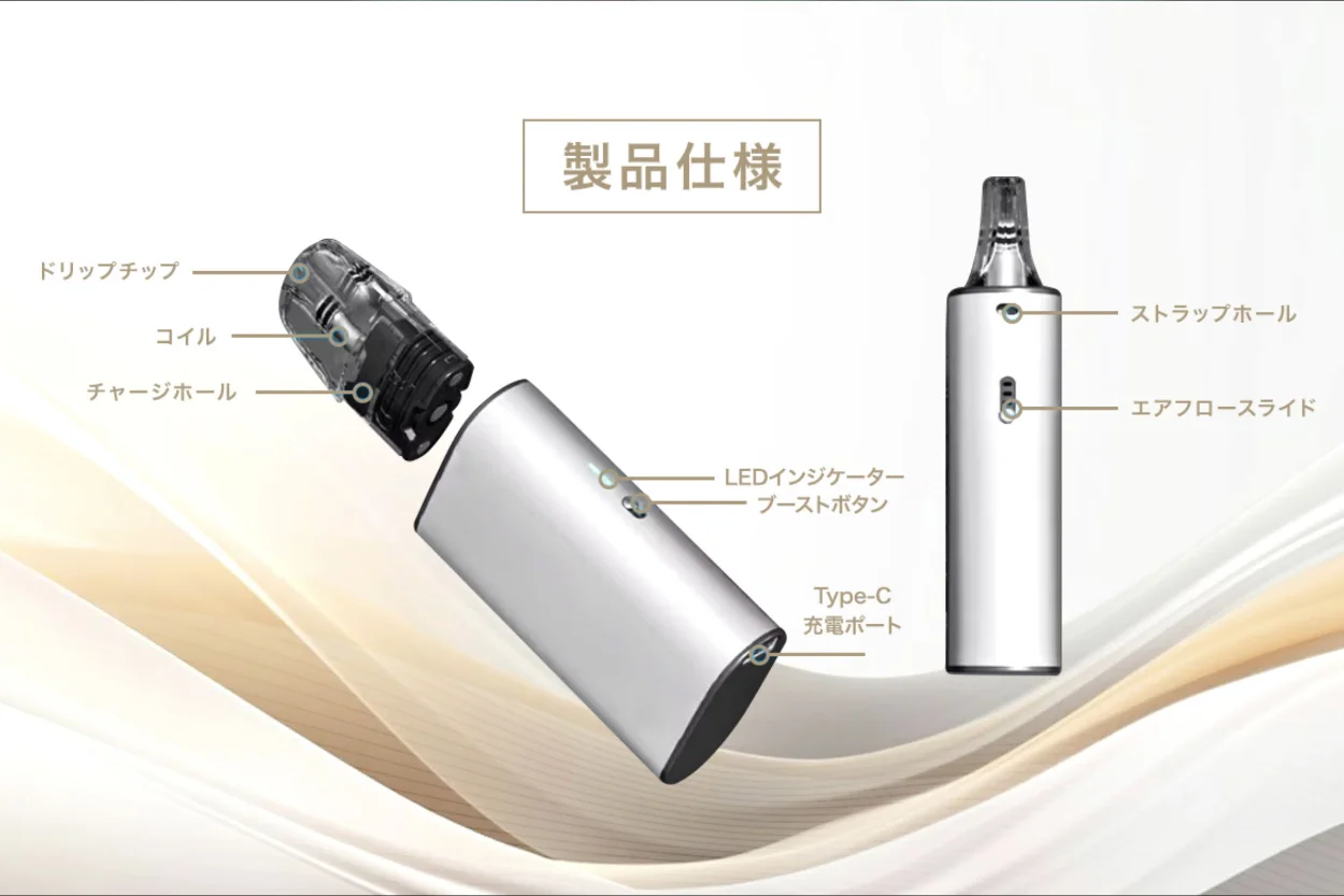 HiLIQ Q1 PODキット 900mAh 2ml 3