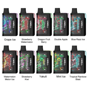 Uwell Cyberbar 8000 Disposable Vape Kit 1800mAh 16ml 1