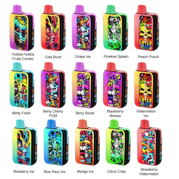 Uwell Vanse Bar Disposable Vape Kit 2500mAh 18ml (12K Puffs) - 画像 (2)