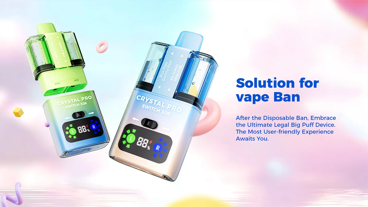 SUONON & C.P Pro Switch 30K Dual Flavours Disposable Vape Kit 850mAh 22ml 4