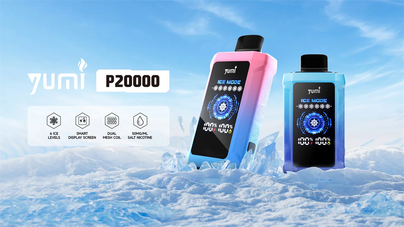 YUMI P20000 Adjustable ICE Level Disposable Vape Kit 650mAh 1