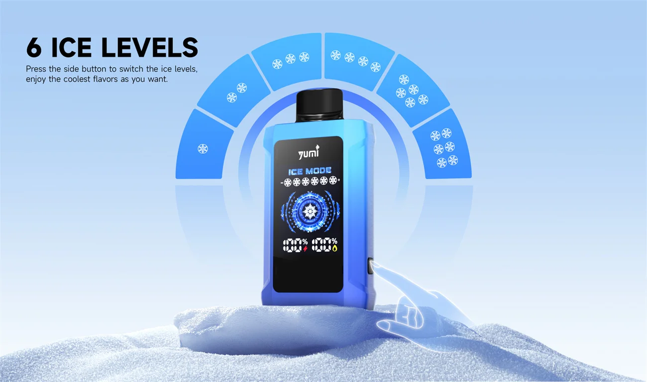 YUMI P20000 Adjustable ICE Level Disposable Vape Kit 650mAh 2