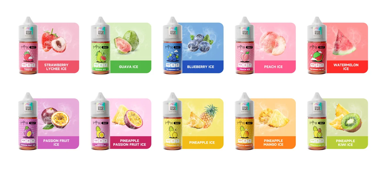30ml Kumiho THOTH Salt Passion Fruit Ice E-liquid 4