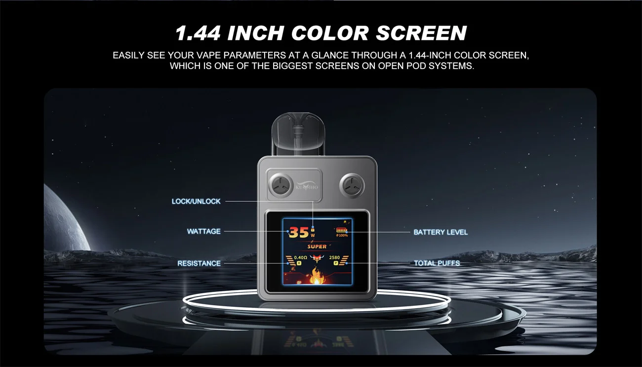 Kumiho THOTH T Pro Pod System Kit 1300mAh 2ml 2
