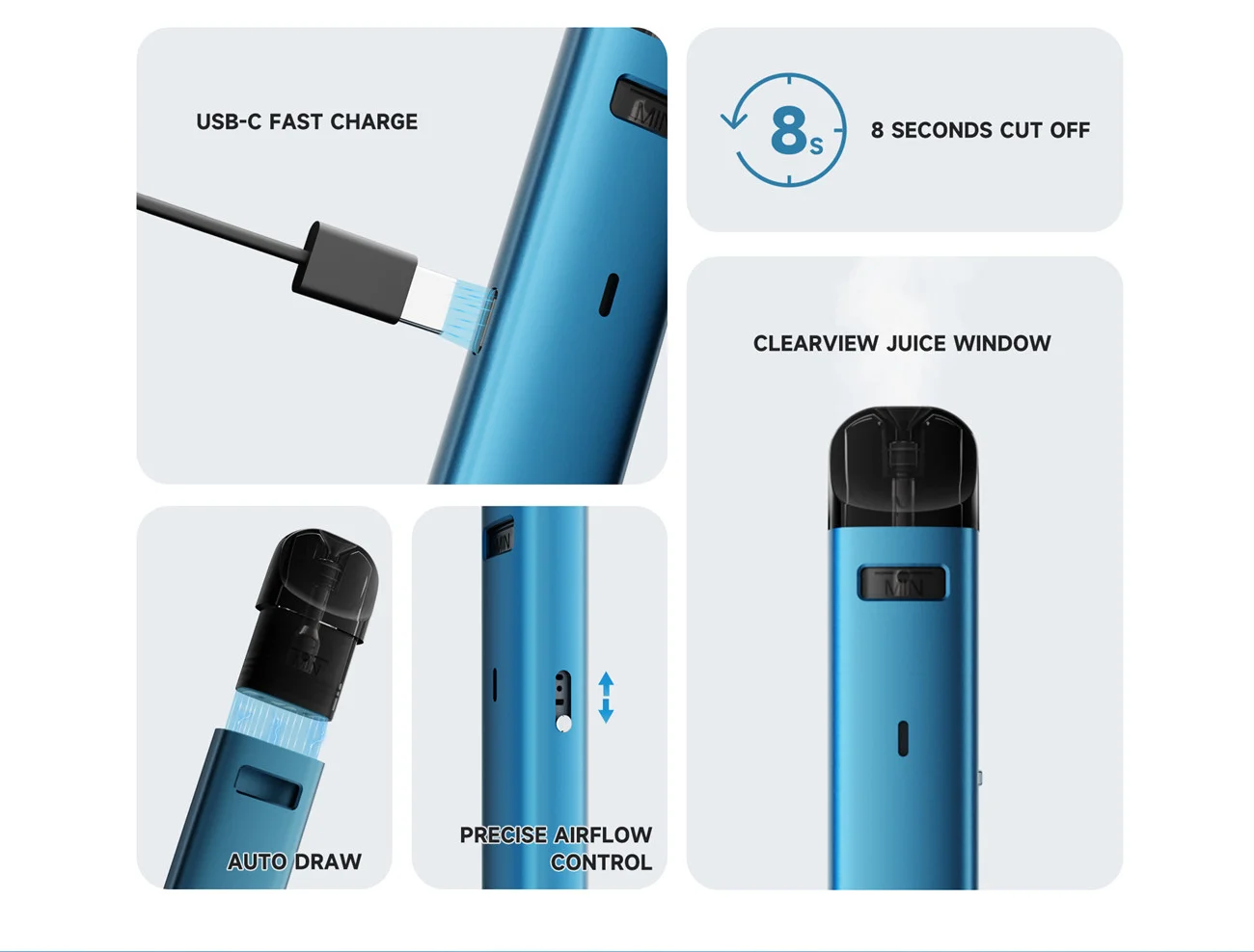 Kumiho THOTH G Lite Pod System Kit 650mAh 2ml 8