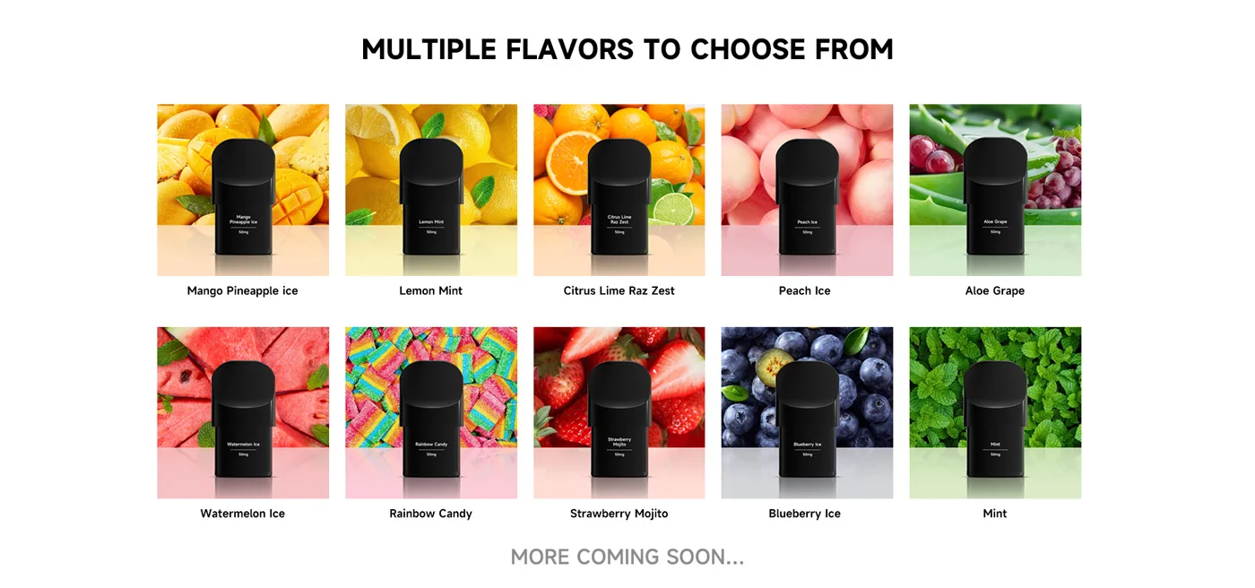 Kumiho THOTH Series Prefilled Disposable Pod Cartridge for THOTH C, THOTH G,THOTH G Lite,THOTH S,THOTH T,THOTH T Pro, THOTH B Kit 2ml (2pcs/pack) 1