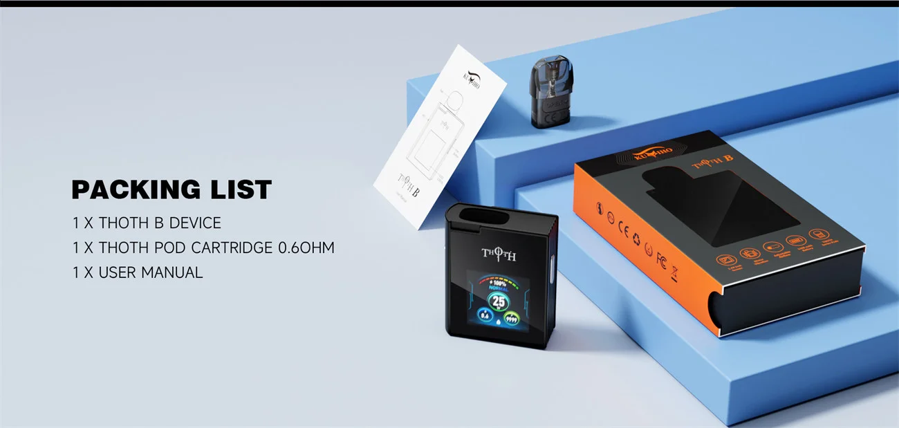 Kumiho THOTH B Pod System Kit 1300mAh 2ml 14