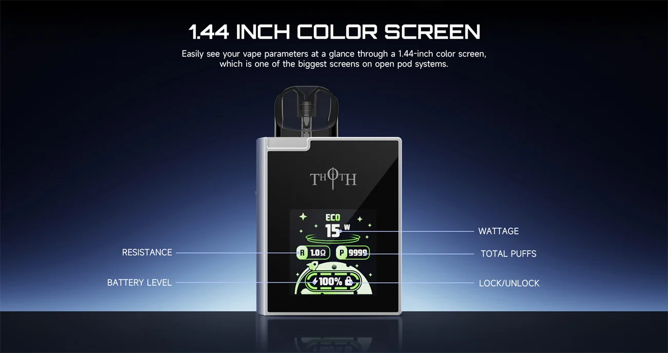 Kumiho THOTH B Pod System Kit 1300mAh 2ml 2