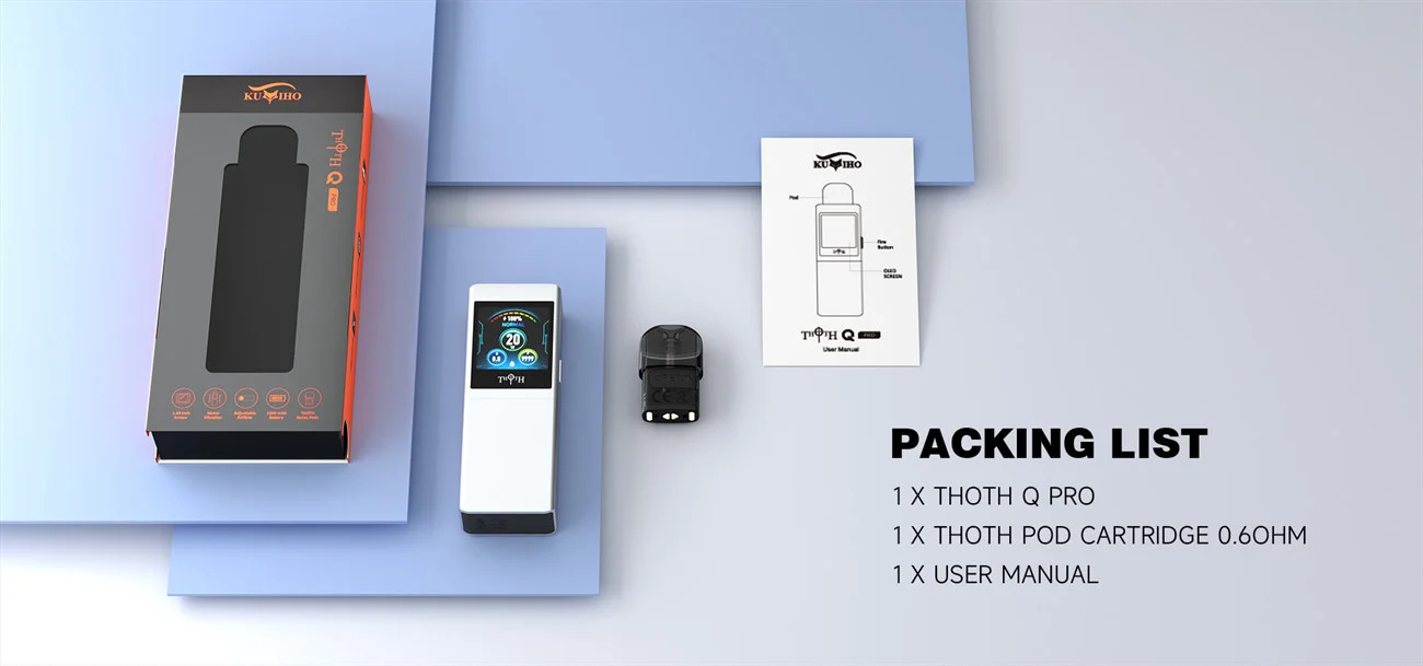 Kumiho THOTH Q Pro Pod System Kit 1300mAh 2ml 13