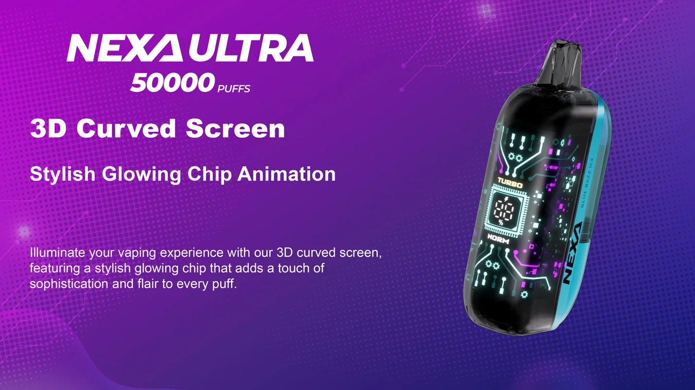 Nexa Ultra 50K Puffs Disposable Vape Kit 800mAh 20ml (Norm: 50K; Turbo: 30K) 7