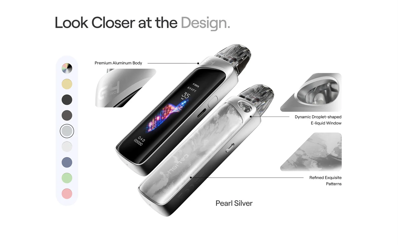 Uwell Caliburn G4 Pro Pod System Kit 1800mAh 3ml (35W) 7