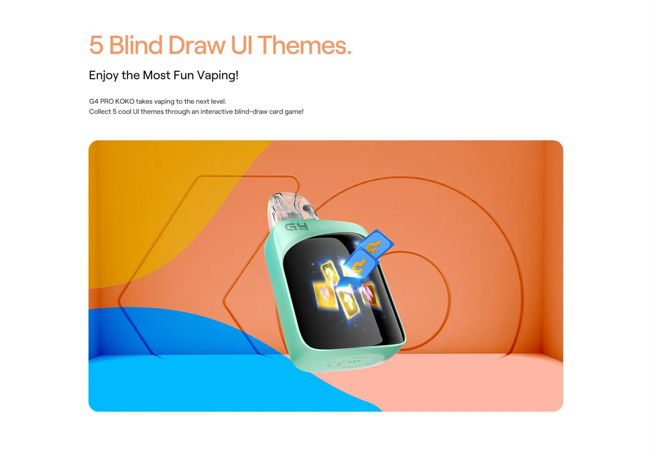 Uwell Caliburn G4 Pro Koko Pod System Kit 2000mAh 3ml (35W) 3