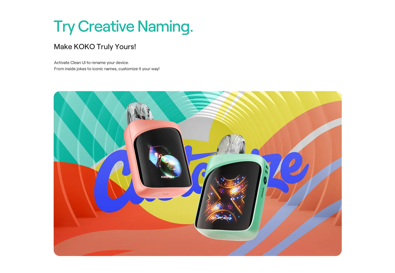 Uwell Caliburn G4 Pro Koko Pod System Kit 2000mAh 3ml (35W) 6