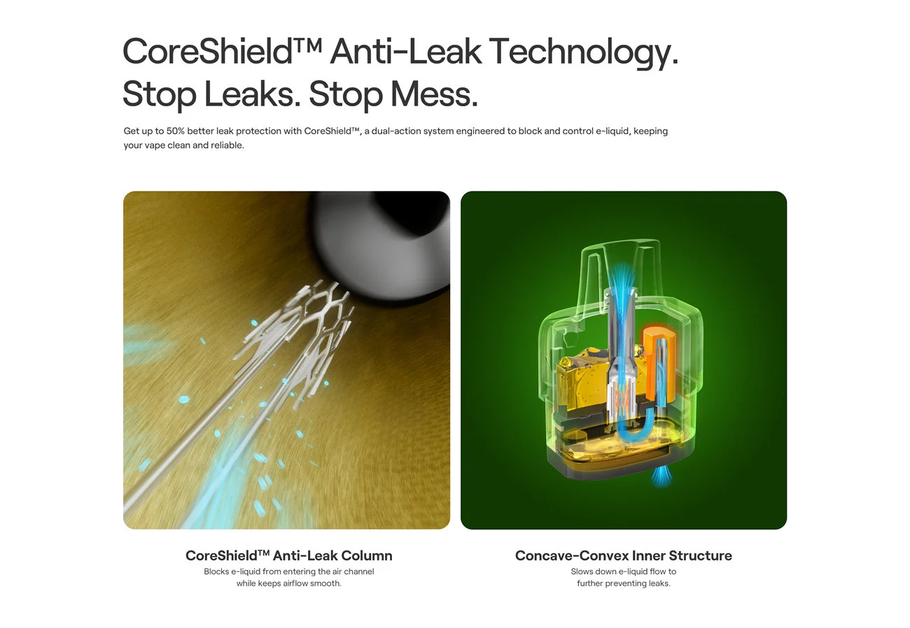 Uwell Typhos Pro Pod System Kit 3000mAh 6ml (Max 45W) 4