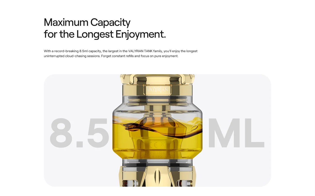 Uwell Valyrian 4 Sub Ohm Tank 8.5ml (32mm) 5