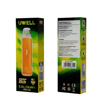 Uwell Caliburn G5 Lite Pod System Kit 1600mAh 3ml