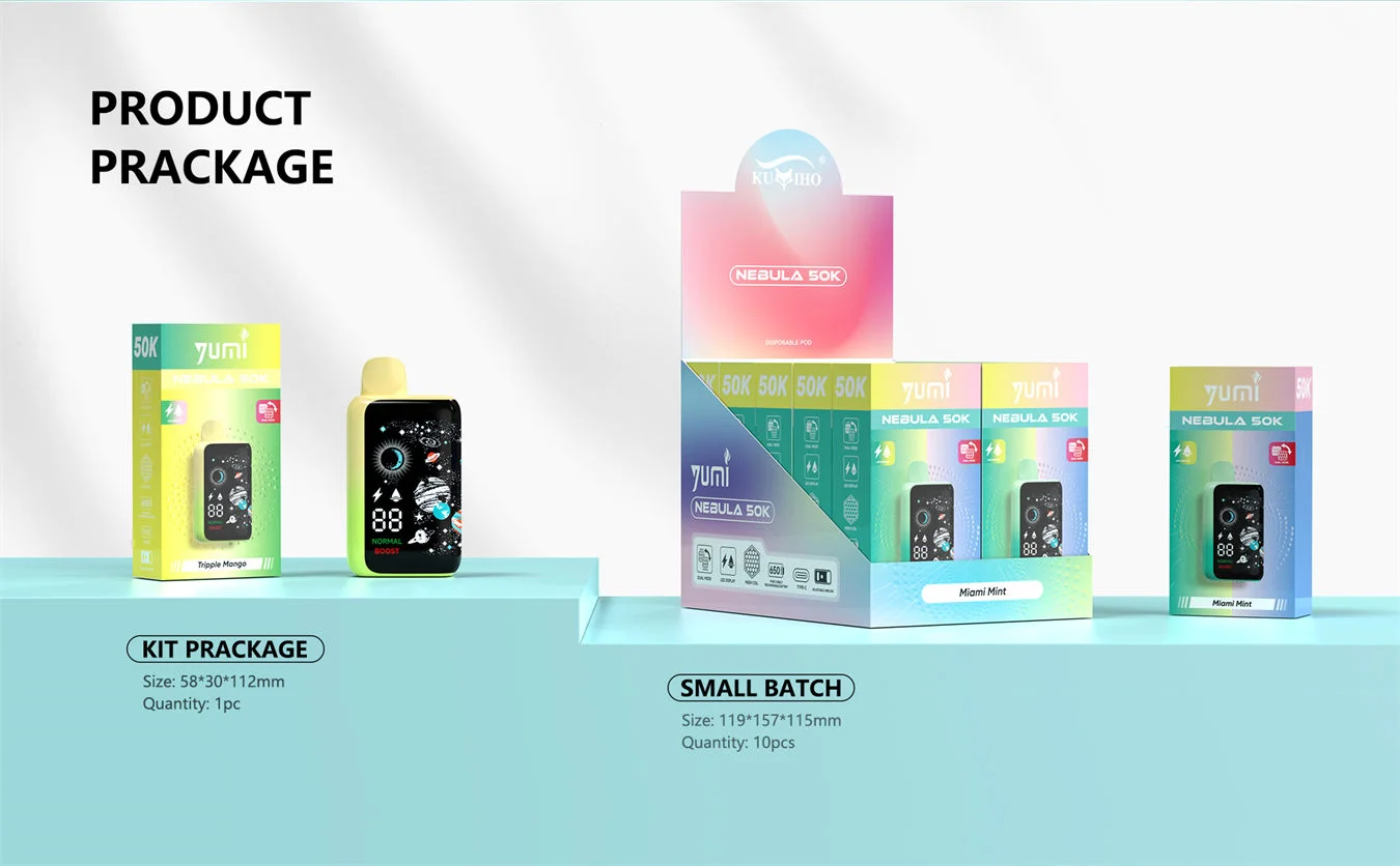 YUMI Nebula 50K Disposable Vape Kit 650mAh (50K Puffs) 12