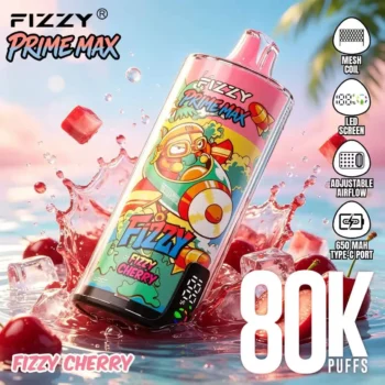 Fizzy PRIME MAX 80K 使い捨てベイプ ニコパフ